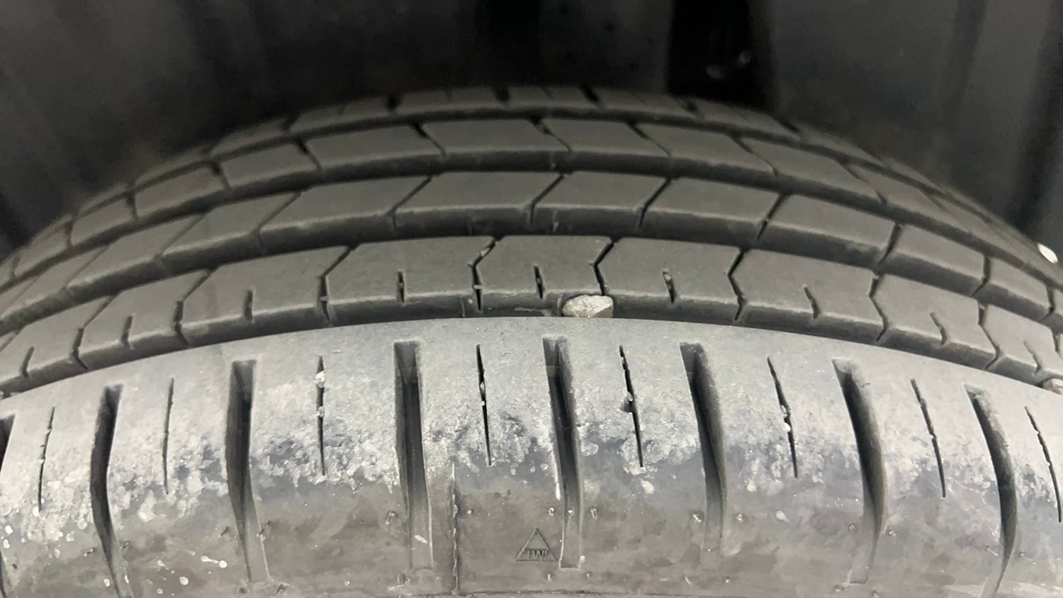Used 2025 Maruti Suzuki Baleno Alpha AGS Petrol Automatic tyres LEFT REAR TYRE TREAD VIEW