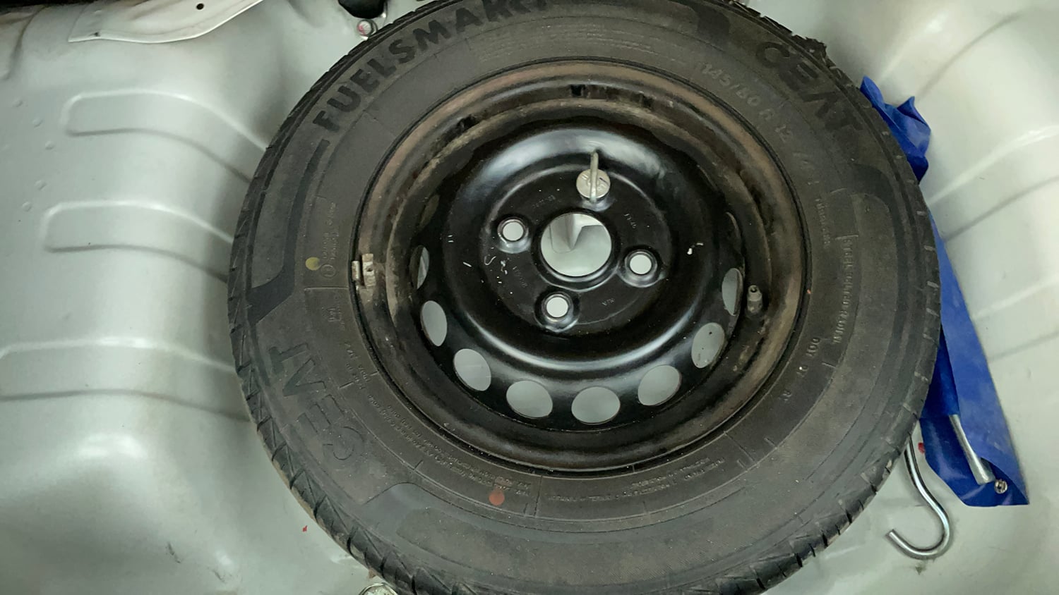 Used 2019 Maruti Suzuki Alto 800 LXi Petrol Manual tyres SPARE TYRE VIEW