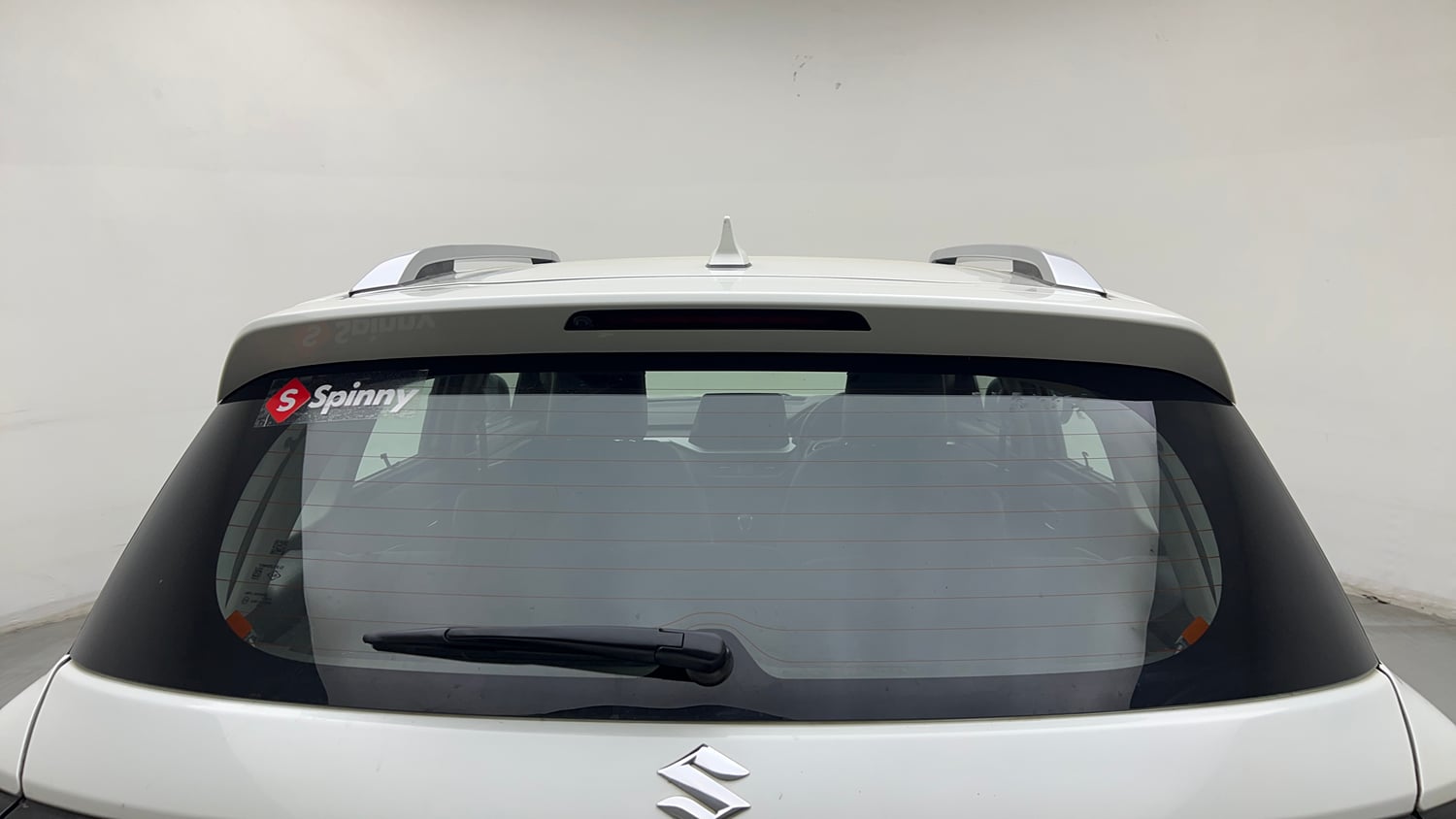 Used 2023 Maruti Suzuki Brezza ZXi Plus AT Petrol Automatic exterior BACK WINDSHIELD VIEW