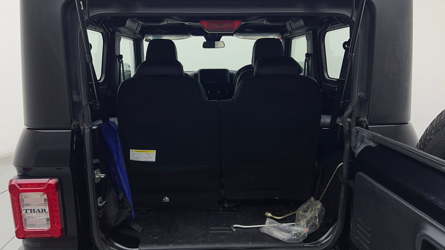 Used 2023 Mahindra Thar LX Hard Top Petrol MT 4WD Petrol Manual interior DICKY INSIDE VIEW