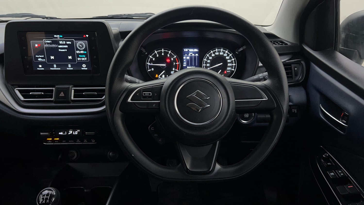 Used 2026 Maruti Suzuki Baleno Zeta MT CNG Cng Manual interior STEERING VIEW