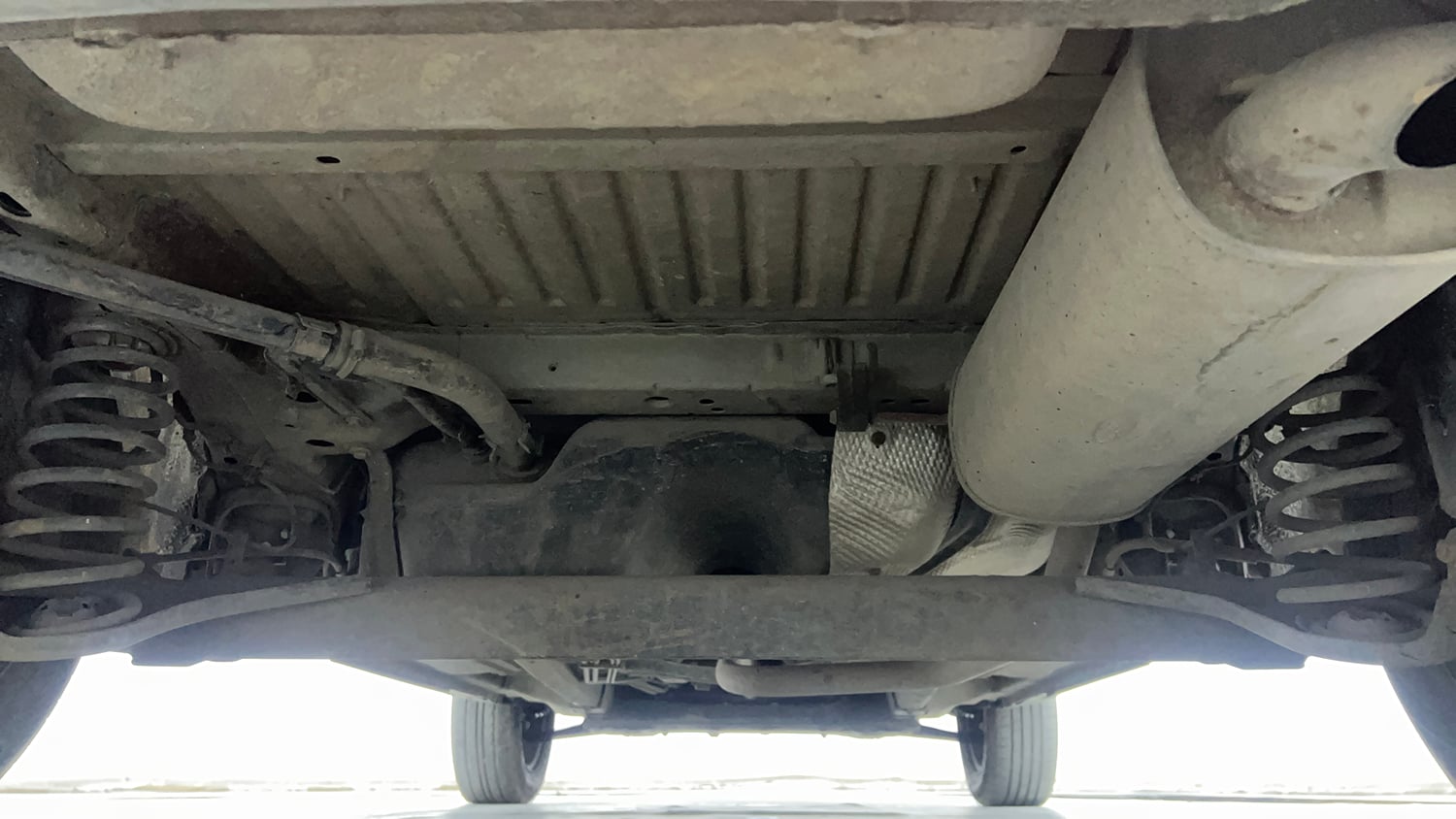 Used 2017 Ford EcoSport Trend+ 1.5L TDCi Diesel Manual extra REAR UNDERBODY VIEW (TAKEN FROM REAR)