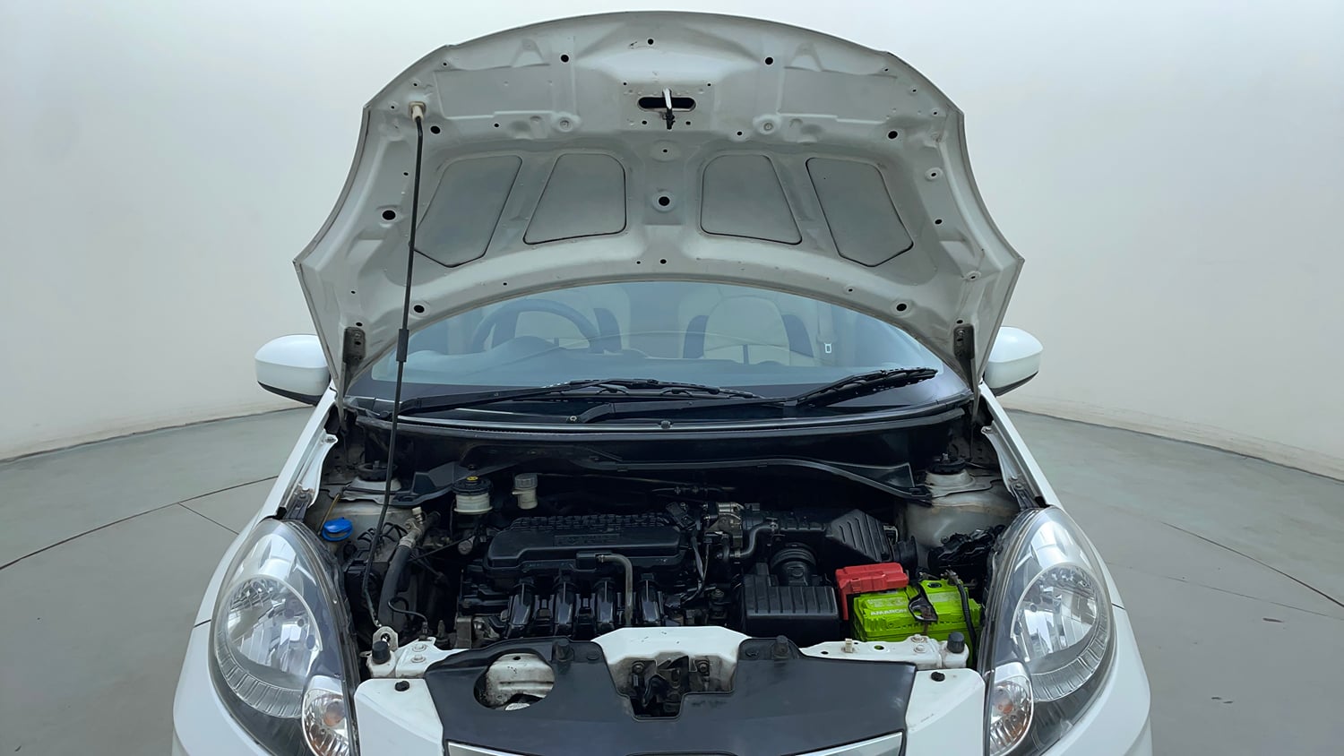 Used 2013 Honda Brio VX MT Petrol Manual engine ENGINE & BONNET OPEN FRONT VIEW