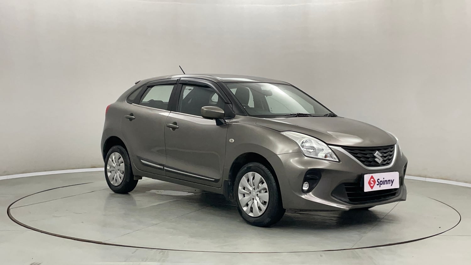 Used 2021 Maruti Suzuki Baleno Sigma Petrol Manual exterior RIGHT FRONT CORNER VIEW