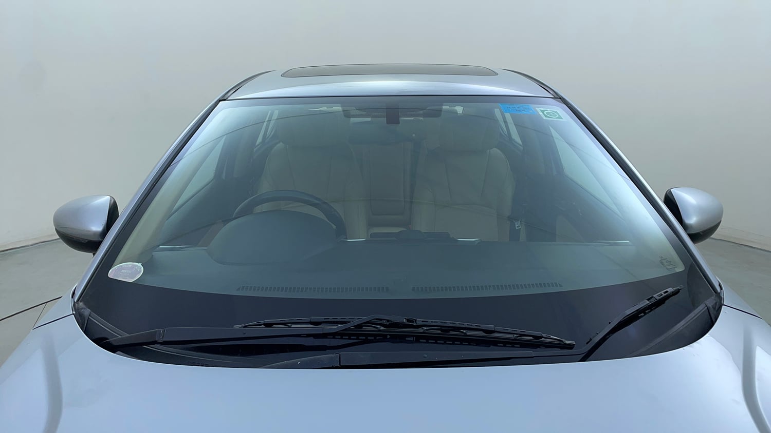 Used 2021 Honda City ZX CVT Petrol Petrol Automatic exterior FRONT WINDSHIELD VIEW