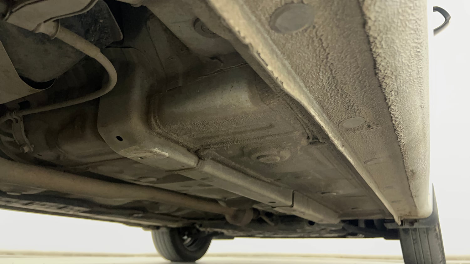 Used 2023 Hyundai Grand i10 Nios Sportz 1.2 Kappa VTVT CNG Cng Manual extra REAR RIGHT UNDERBODY VIEW