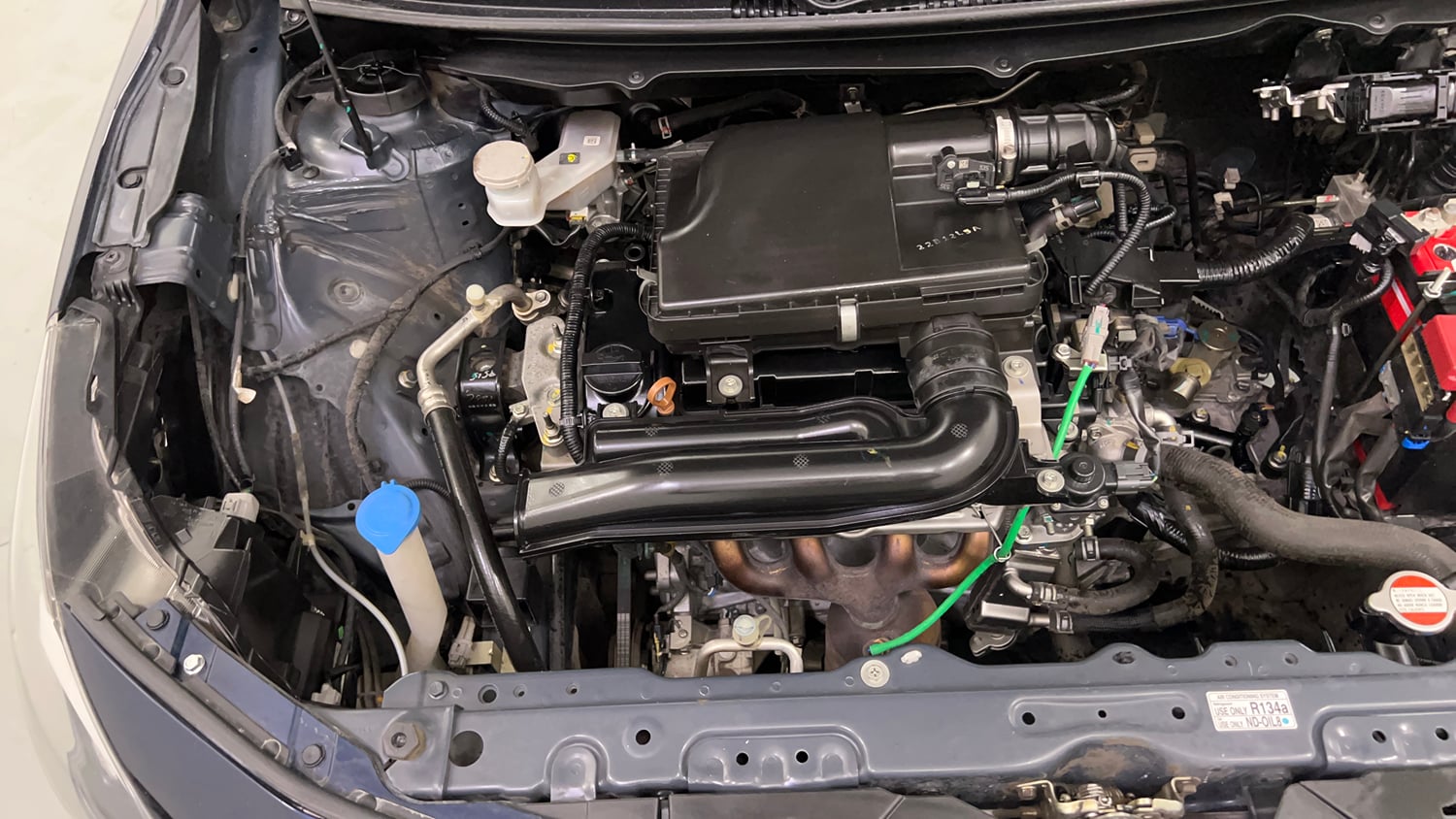 Used 2022 Maruti Suzuki Baleno Alpha MT Petrol Manual engine ENGINE RIGHT SIDE VIEW