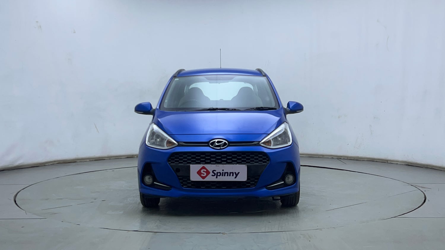 Used 2018 Hyundai Grand i10 Sportz AT 1.2 Kappa VTVT Petrol Automatic exterior FRONT VIEW