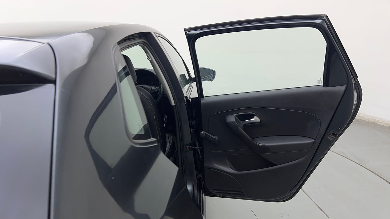 Used 2018 Volkswagen Polo Trendline 1.2L (P) Petrol Manual interior RIGHT REAR DOOR OPEN VIEW