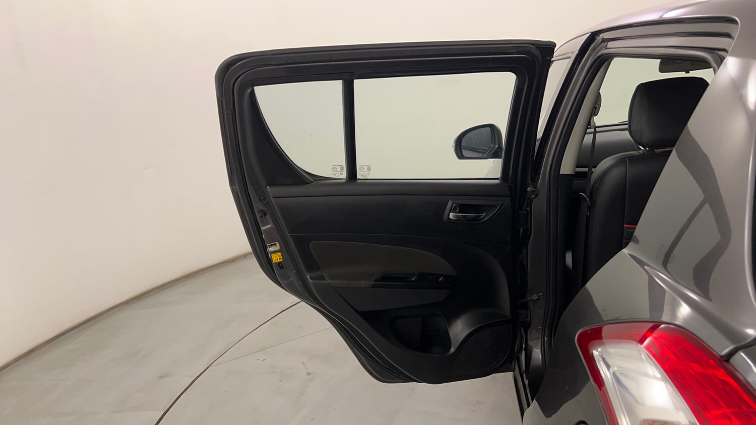 Used 2016 Maruti Suzuki Swift ZDi Diesel Manual interior LEFT REAR DOOR OPEN VIEW