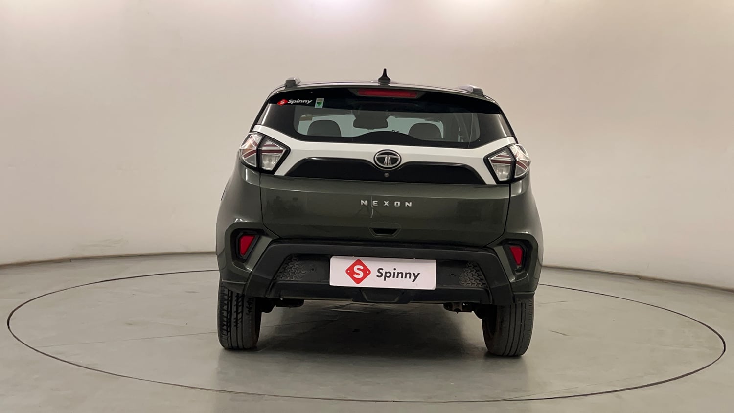 Used 2022 Tata Nexon XMA Plus (S) Diesel Diesel Automatic exterior BACK VIEW