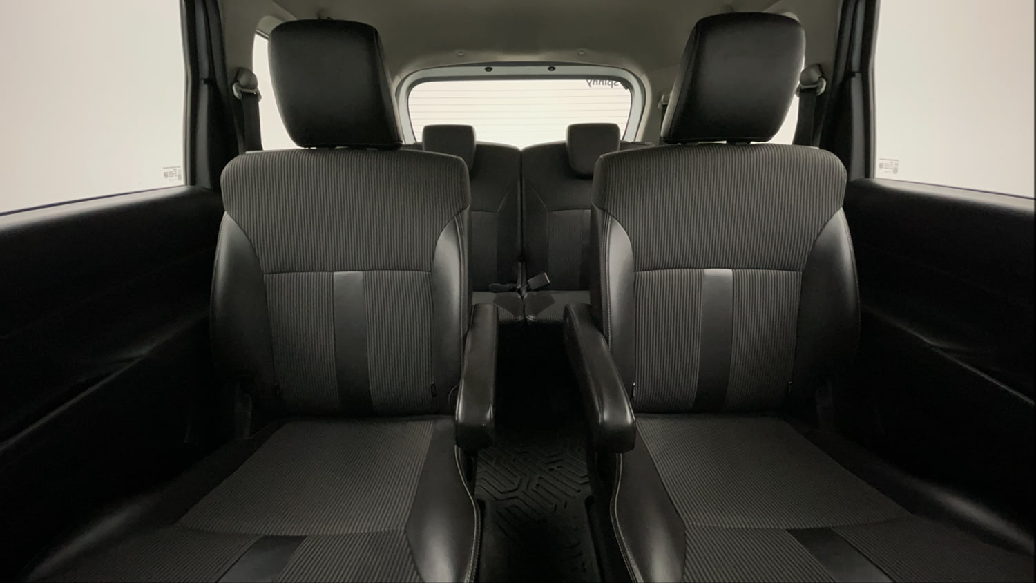Used 2023 Maruti Suzuki XL6 Zeta MT Petrol Petrol Manual interior REAR SEAT CONDITION VIEW