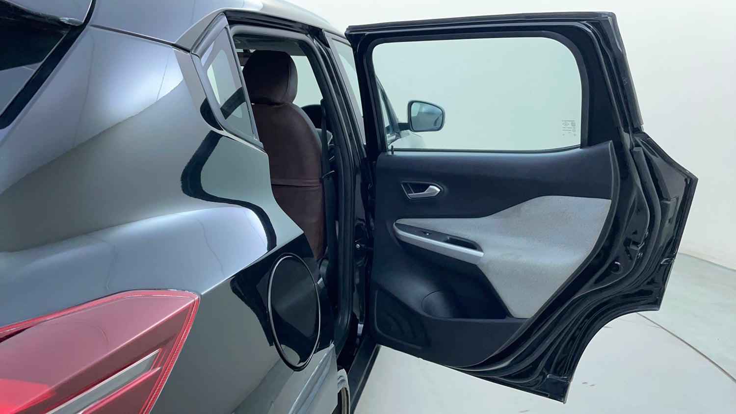 Used 2022 Nissan Magnite XV Executive Petrol Manual interior RIGHT REAR DOOR OPEN VIEW