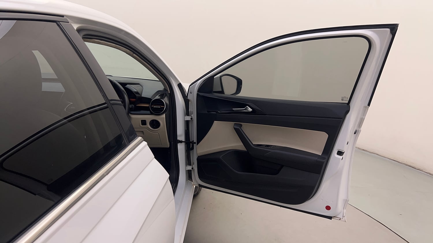 Used 2023 Skoda Slavia Style 1.5L TSI DSG Petrol Automatic interior RIGHT FRONT DOOR OPEN VIEW