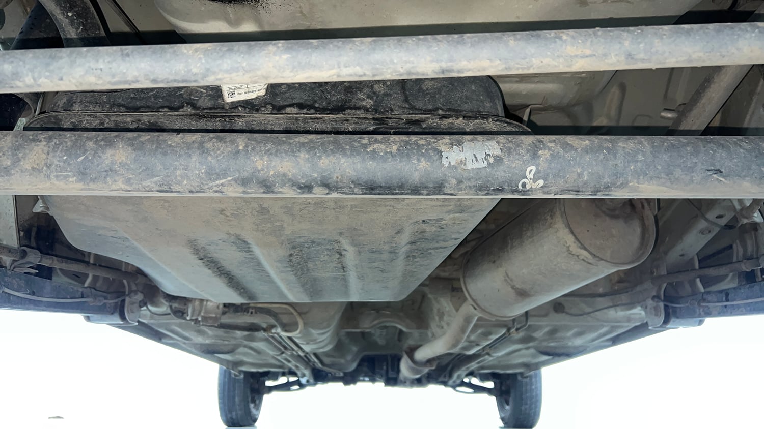 Used 2021 Maruti Suzuki Alto 800 LXi (O) CNG Cng Manual extra REAR UNDERBODY VIEW (TAKEN FROM REAR)
