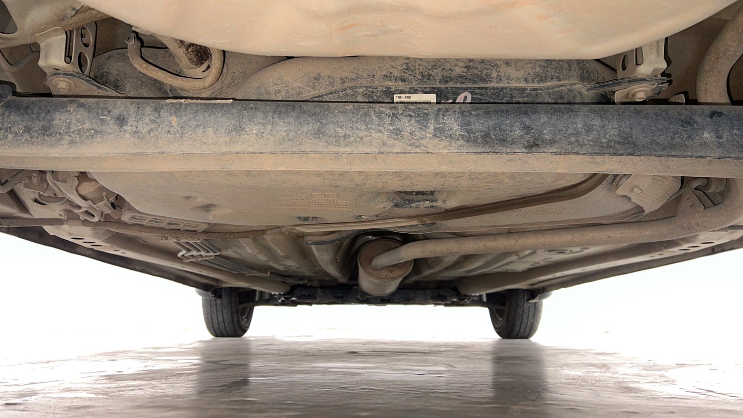 Used 2022 Maruti Suzuki Celerio VXi CNG Cng Manual extra REAR UNDERBODY VIEW (TAKEN FROM REAR)