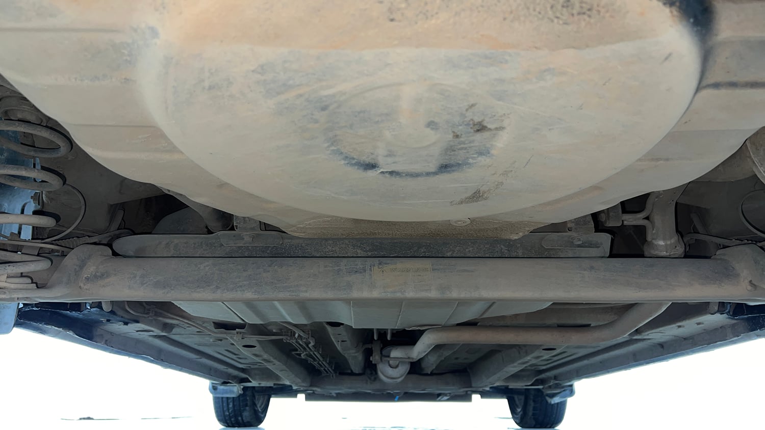 Used 2021 Tata Altroz XZ Petrol Petrol Manual extra REAR UNDERBODY VIEW (TAKEN FROM REAR)