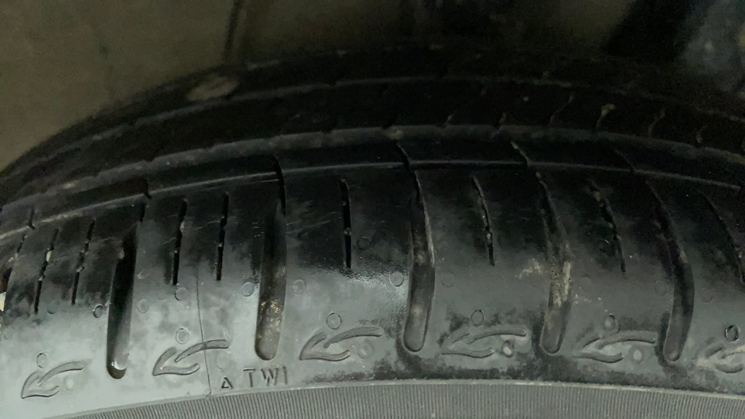 Used 2024 Hyundai Grand i10 Nios Sportz 1.2 Kappa VTVT Petrol Manual tyres LEFT REAR TYRE TREAD VIEW