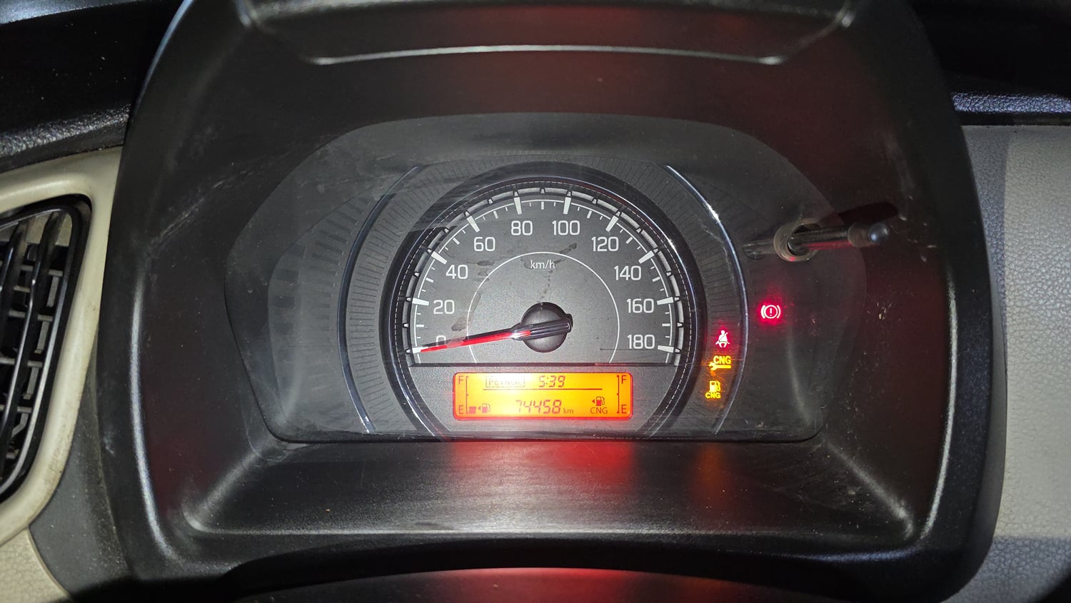 Used 2021 Maruti Suzuki Wagon R LXi 1.0 CNG Cng Manual interior CLUSTERMETER VIEW
