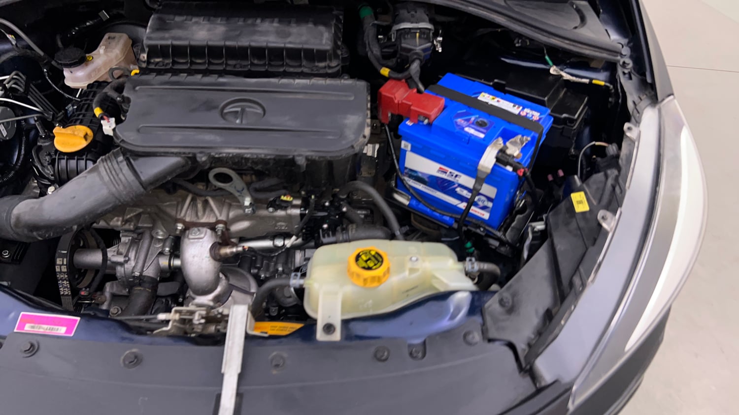 Used 2023 Tata Tiago XZA Plus Petrol Automatic engine ENGINE LEFT SIDE VIEW