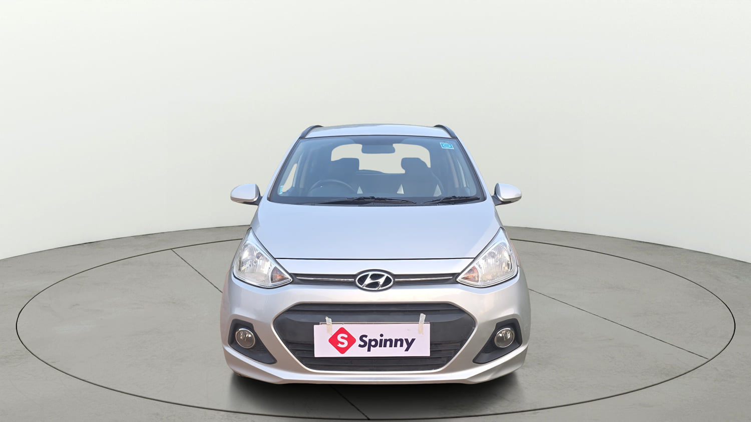 Used 2015 Hyundai Grand i10 Asta 1.2 Kappa VTVT Petrol Manual exterior FRONT VIEW