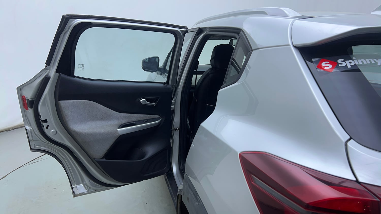 Used 2022 Nissan Magnite XV Petrol Manual interior LEFT REAR DOOR OPEN VIEW