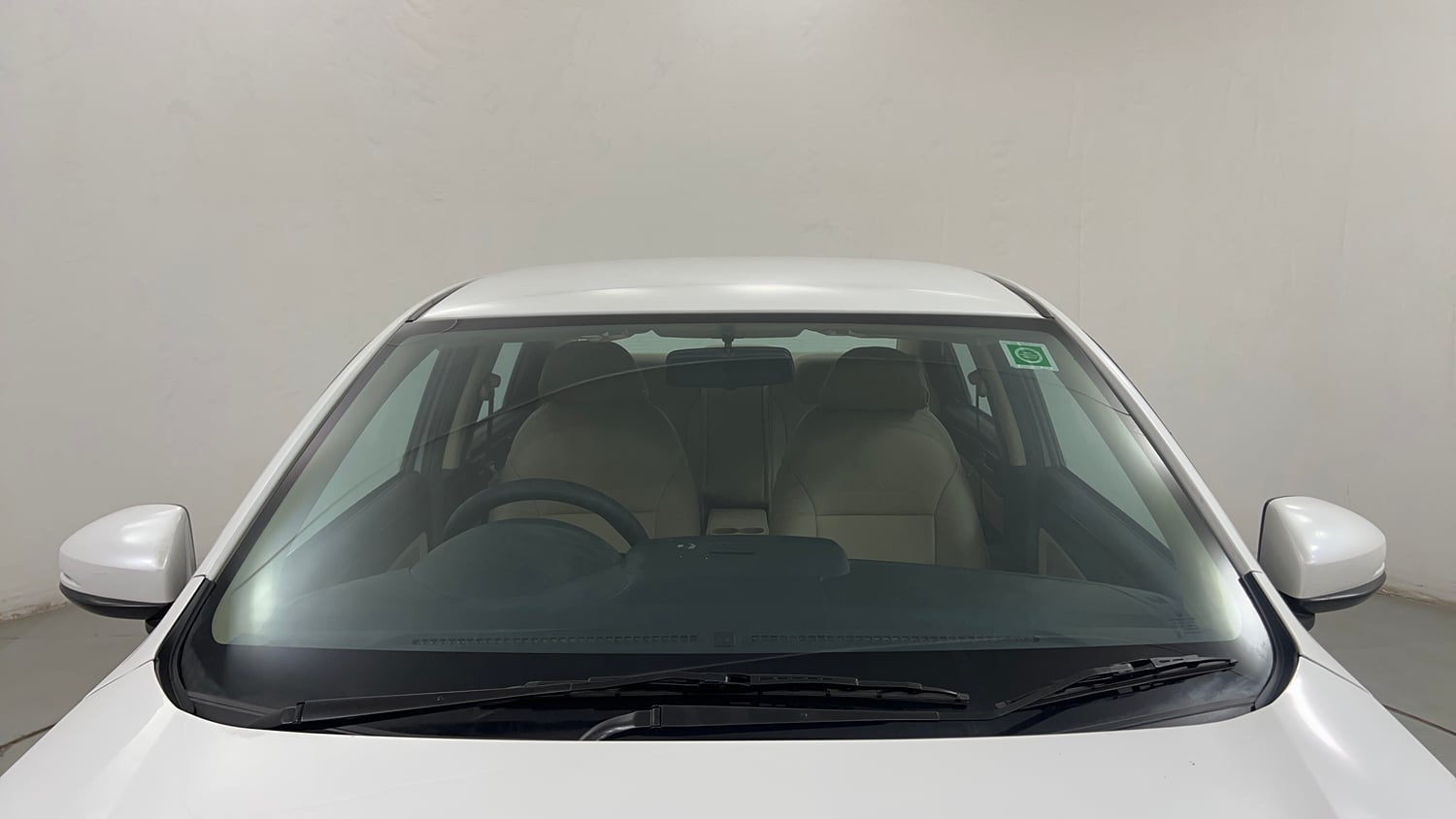 Used 2019 Honda Amaze 1.2 VX MT Petrol Petrol Manual exterior FRONT WINDSHIELD VIEW