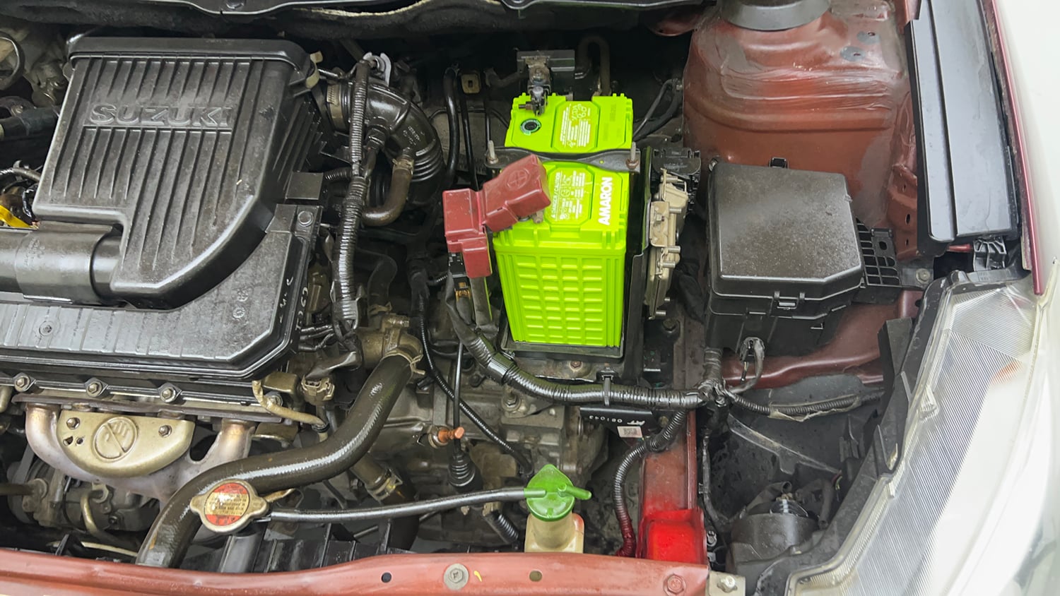 Used 2015 Maruti Suzuki Ciaz ZXi  AT Petrol Automatic engine ENGINE LEFT SIDE VIEW