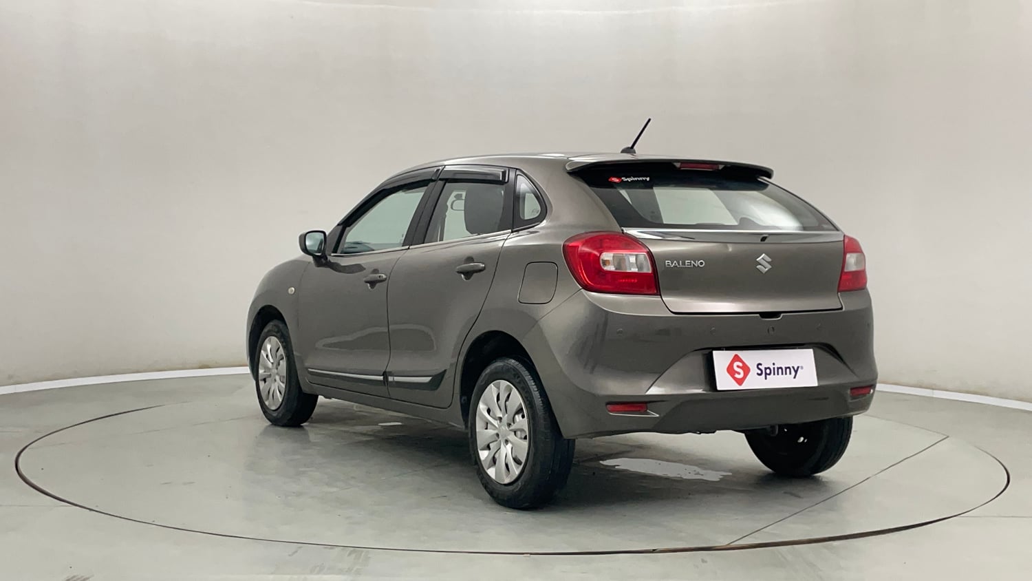 Used 2021 Maruti Suzuki Baleno Sigma Petrol Manual exterior LEFT REAR CORNER VIEW