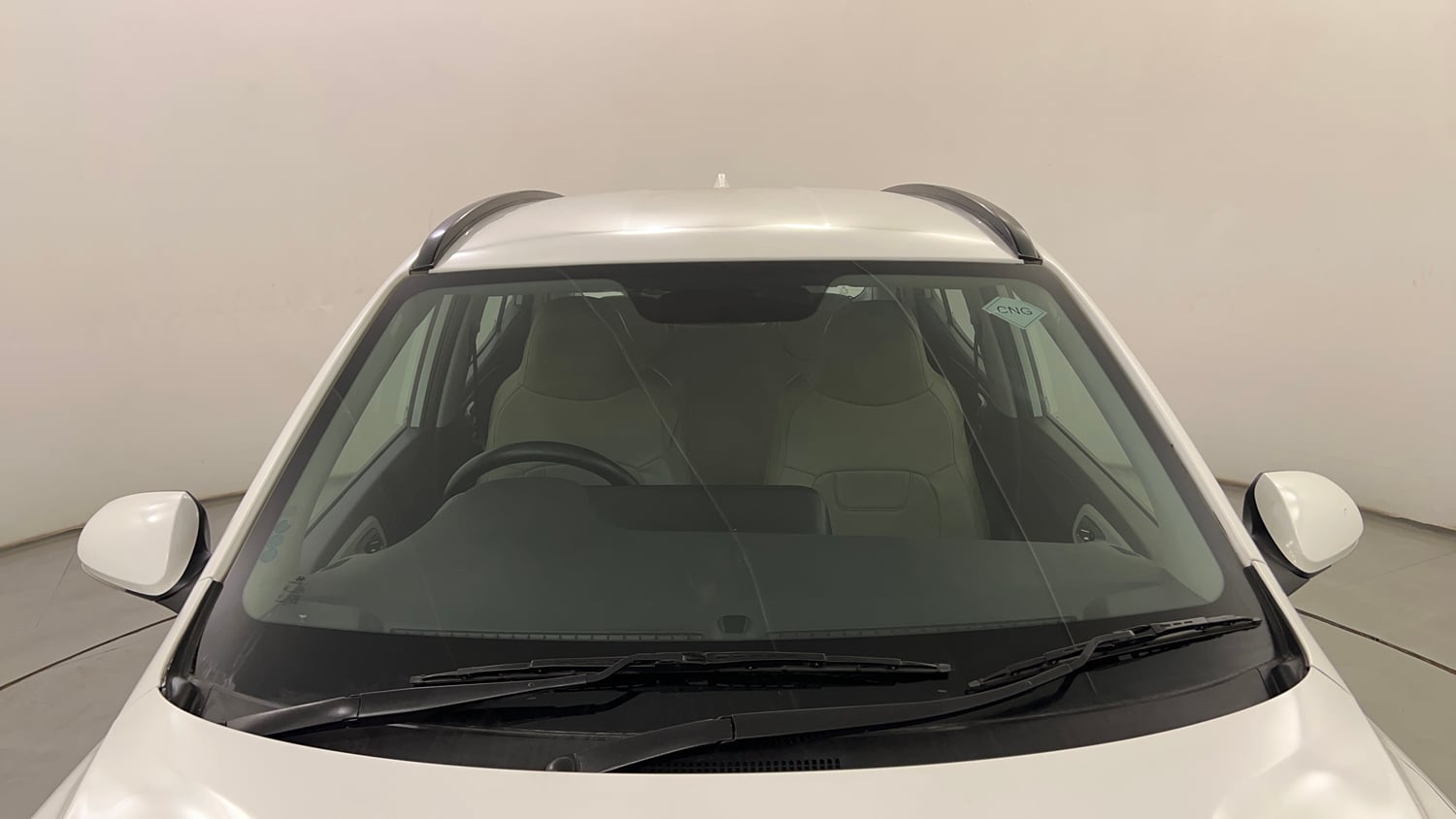 Used 2021 Hyundai Grand i10 Nios Sportz 1.2 Kappa VTVT CNG Cng Manual exterior FRONT WINDSHIELD VIEW