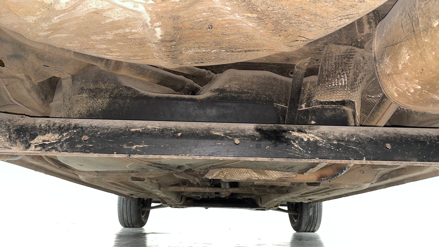 Used 2012 Ford Figo Duratorq Diesel EXI 1.4 Diesel Manual extra REAR UNDERBODY VIEW (TAKEN FROM REAR)