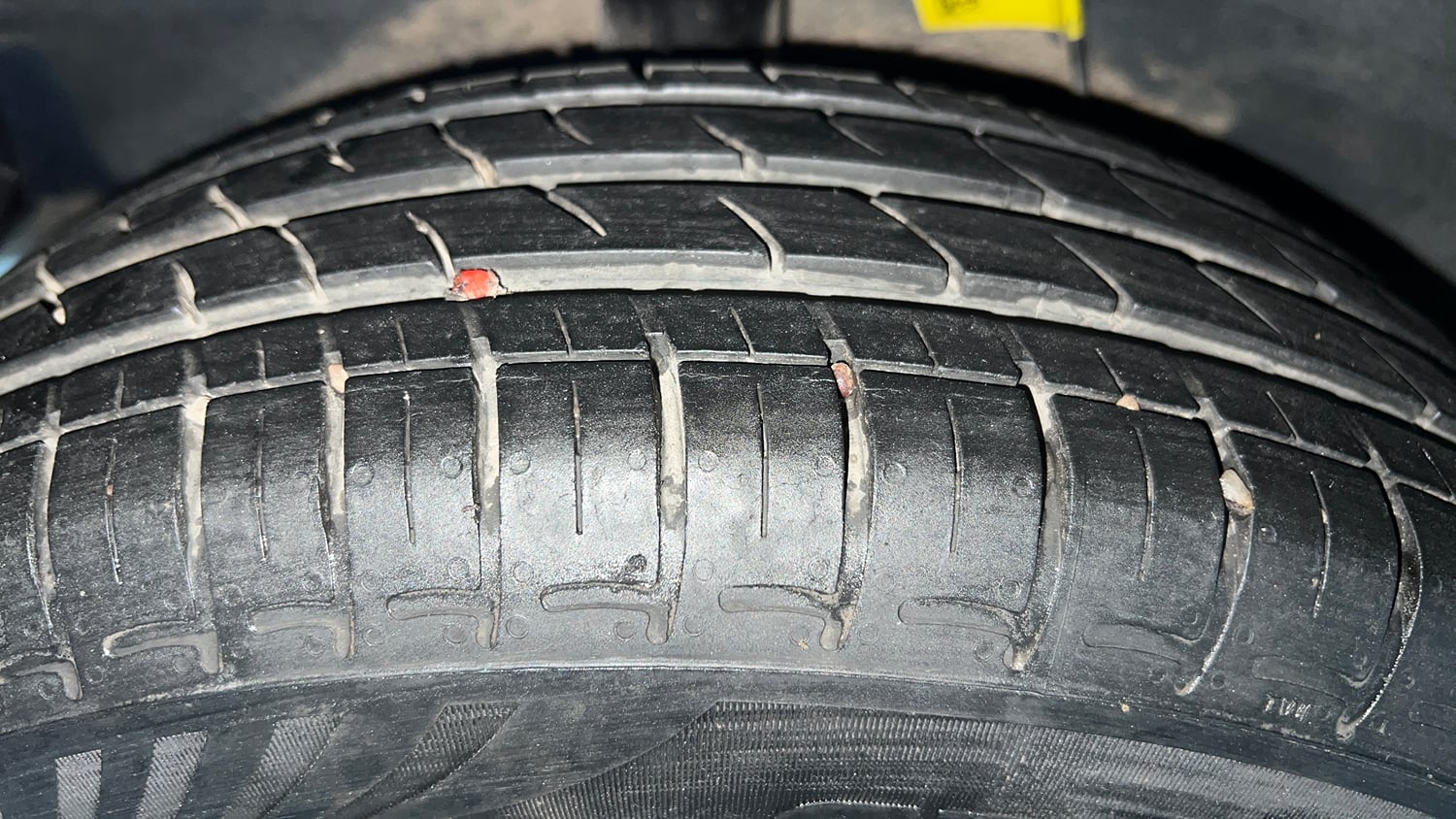 Used 2021 Hyundai Grand i10 Nios Magna 1.2 Kappa VTVT CNG Cng Manual tyres RIGHT REAR TYRE TREAD VIEW