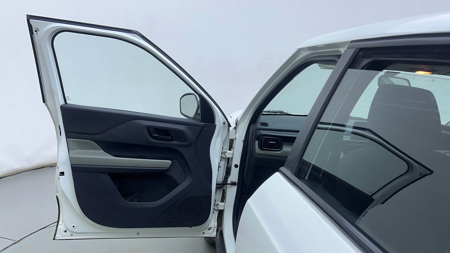 Used 2023 Tata Punch Adventure Rhythm Pack AMT Petrol Automatic interior LEFT FRONT DOOR OPEN VIEW