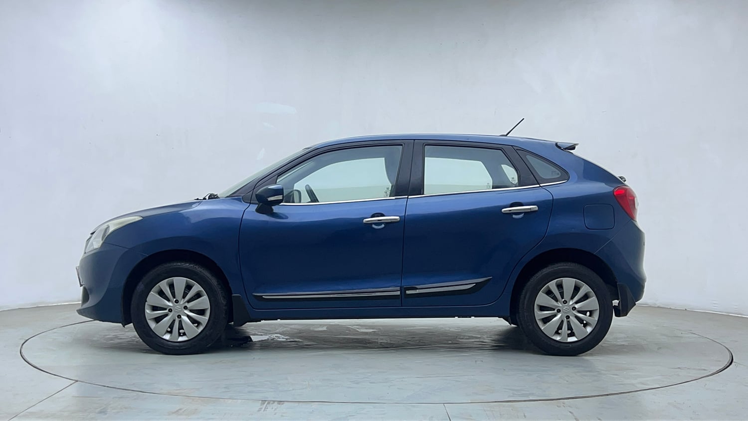 Used 2017 Maruti Suzuki Baleno Delta 1.2 Petrol Manual exterior LEFT SIDE VIEW