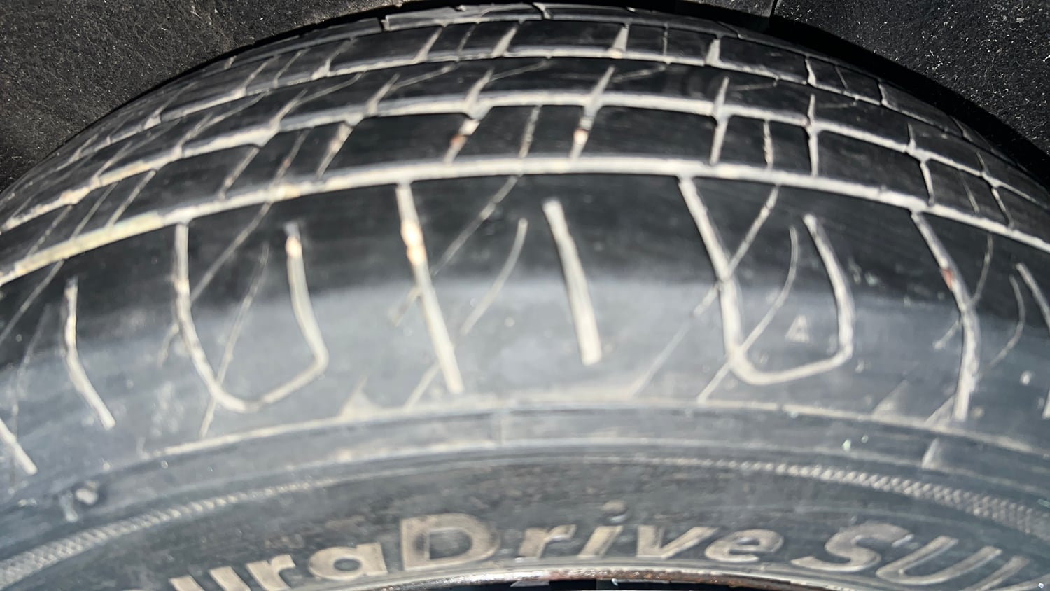 Used 2018 Ford EcoSport Trend + 1.5L Ti-VCT AT Petrol Automatic tyres LEFT REAR TYRE TREAD VIEW