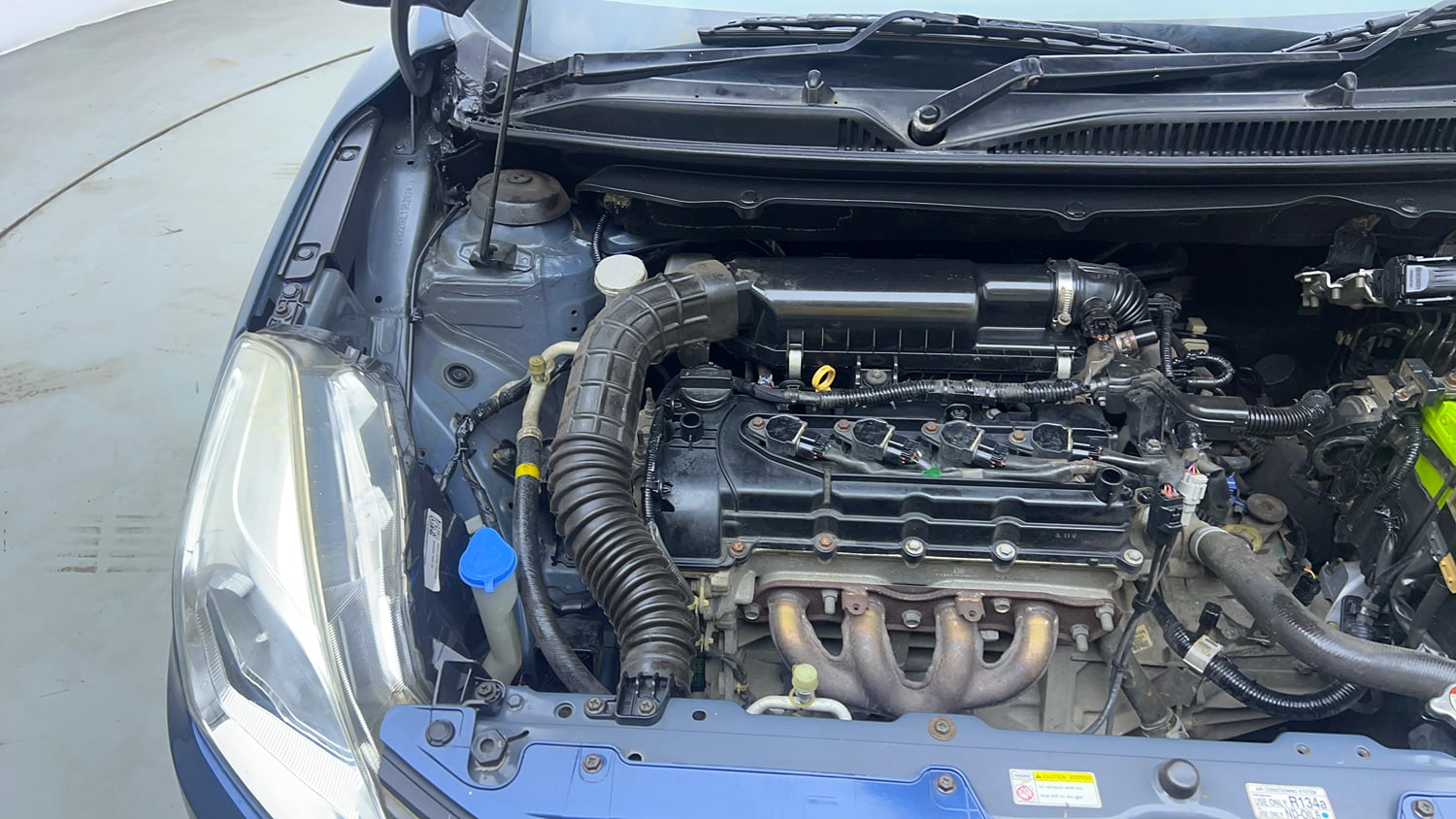 Used 2017 Maruti Suzuki Baleno Delta 1.2 Petrol Manual engine ENGINE RIGHT SIDE VIEW