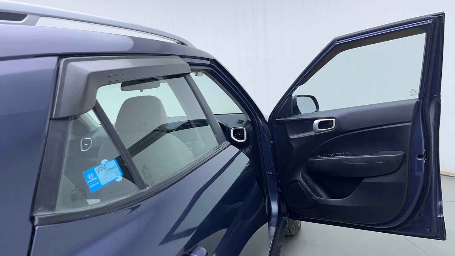 Used 2021 Hyundai Venue S Plus 1.2 Petrol Petrol Manual interior RIGHT FRONT DOOR OPEN VIEW