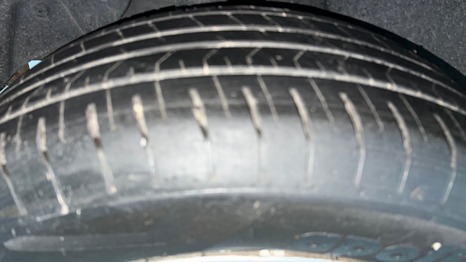 Used 2024 Hyundai Creta EX 1.5 Petrol Petrol Manual tyres RIGHT REAR TYRE TREAD VIEW