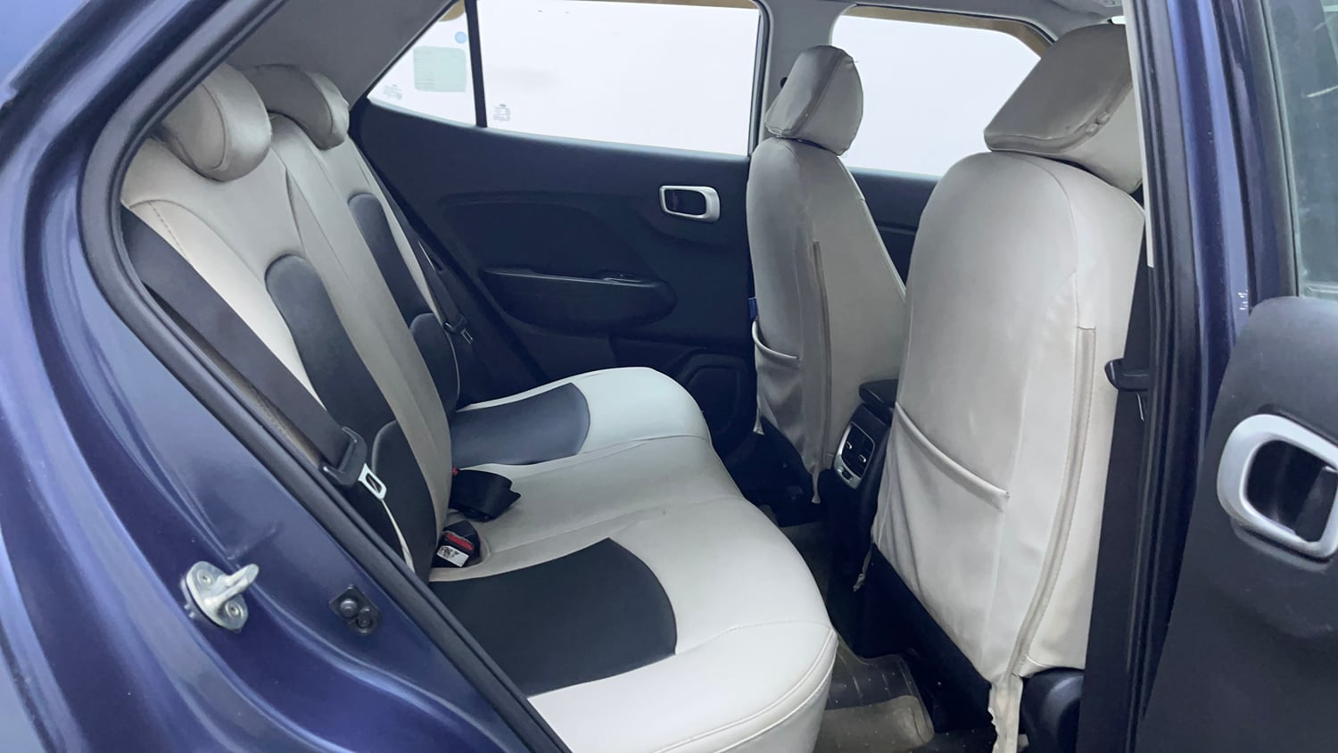 Used 2021 Hyundai Venue S Plus 1.2 Petrol Petrol Manual interior RIGHT SIDE REAR DOOR CABIN VIEW