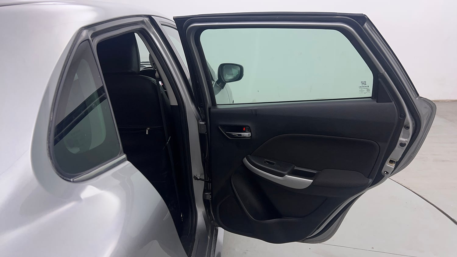 Used 2019 Maruti Suzuki Baleno RS 1.0 Petrol Manual interior RIGHT REAR DOOR OPEN VIEW