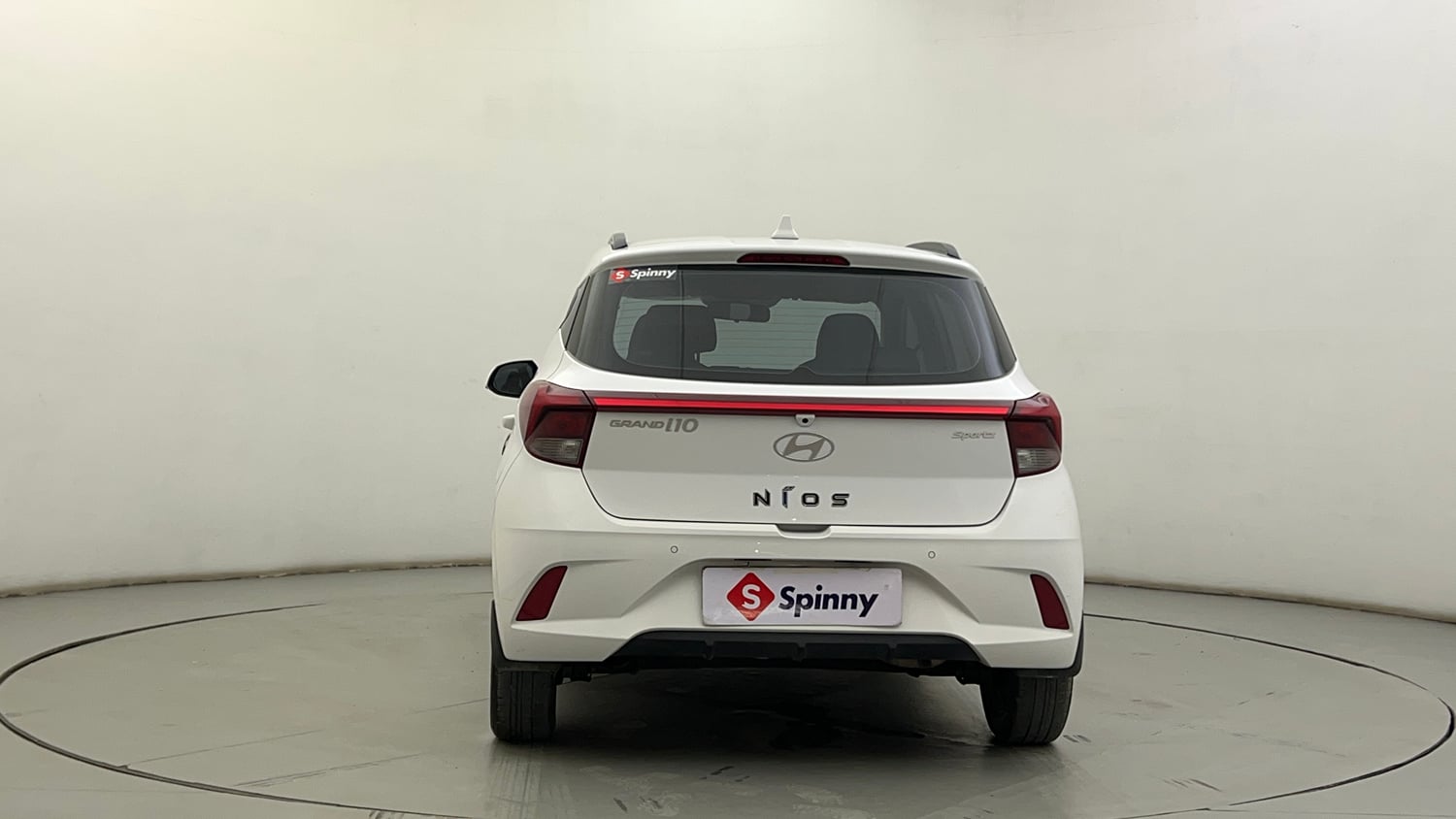 Used 2023 Hyundai Grand i10 Nios Sportz 1.2 Kappa VTVT CNG Cng Manual exterior BACK VIEW