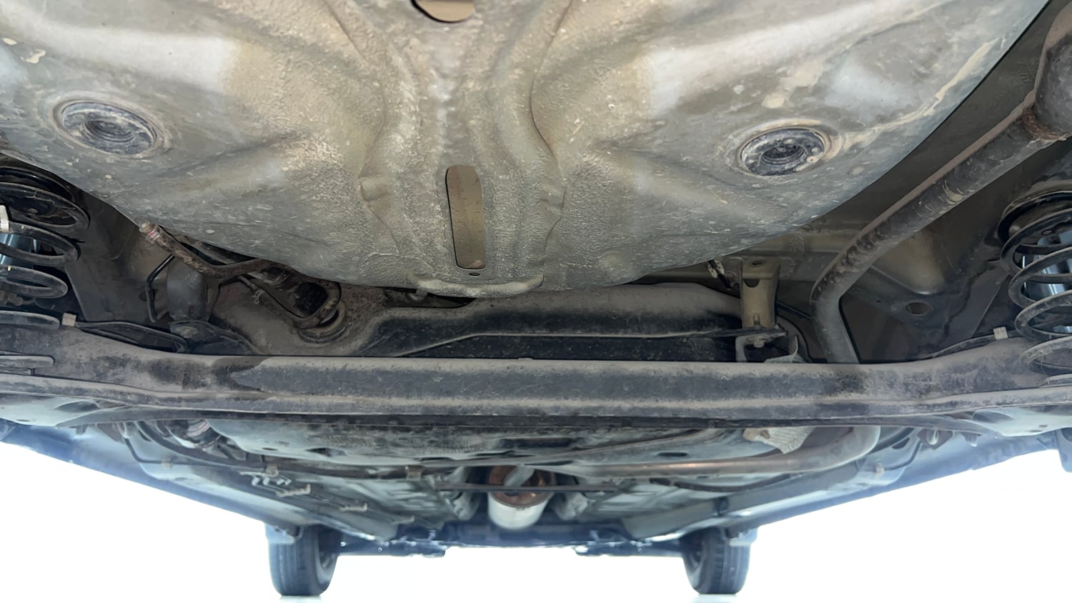 Used 2018 Maruti Suzuki Dzire VXi Petrol Manual extra REAR UNDERBODY VIEW (TAKEN FROM REAR)