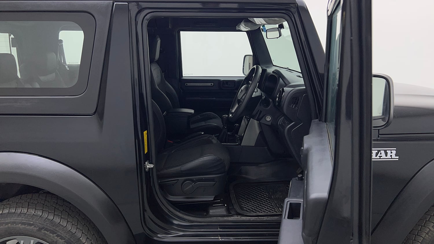 Used 2023 Mahindra Thar LX Hard Top Petrol MT 4WD Petrol Manual interior RIGHT SIDE FRONT DOOR CABIN VIEW