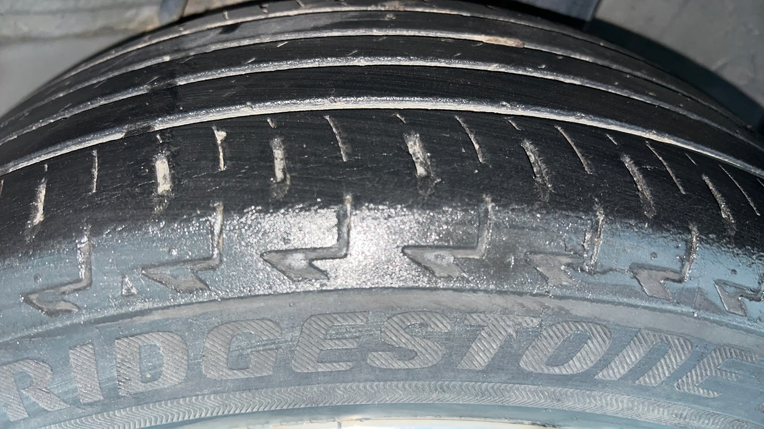 Used 2018 Honda WR-V S MT Petrol Petrol Manual tyres LEFT REAR TYRE TREAD VIEW