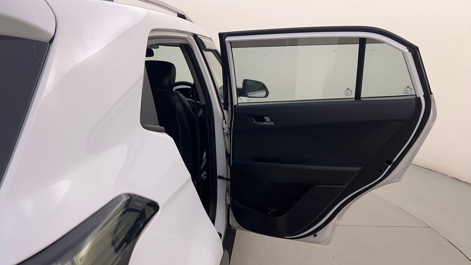 Used 2017 Hyundai Creta 1.6 SX Plus AT Petrol Petrol Automatic interior RIGHT REAR DOOR OPEN VIEW