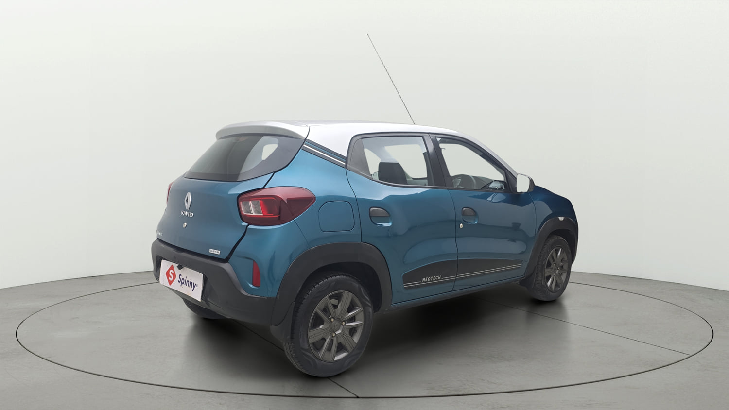 Used 2020 Renault Kwid Neotech RXL 1.0  AMT Petrol Automatic exterior RIGHT REAR CORNER VIEW
