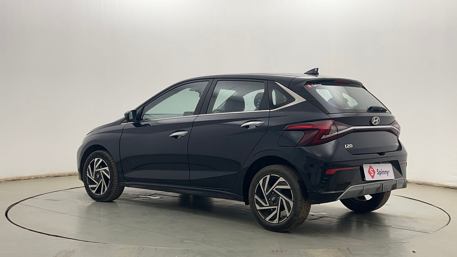 Used 2024 Hyundai New i20 Asta (O) 1.2 IVT Petrol Automatic exterior LEFT REAR CORNER VIEW