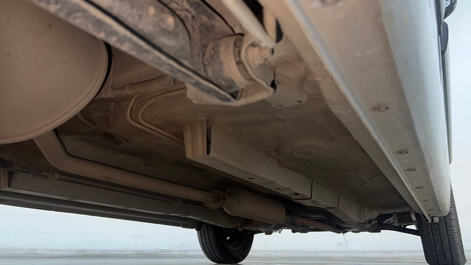Used 2018 Maruti Suzuki Wagon R VXI Petrol Manual extra REAR RIGHT UNDERBODY VIEW