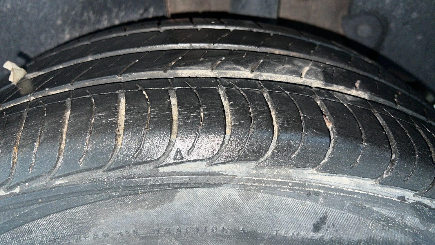 Used 2020 Kia Seltos HTK Plus 1.5 Petrol Manual tyres LEFT REAR TYRE TREAD VIEW