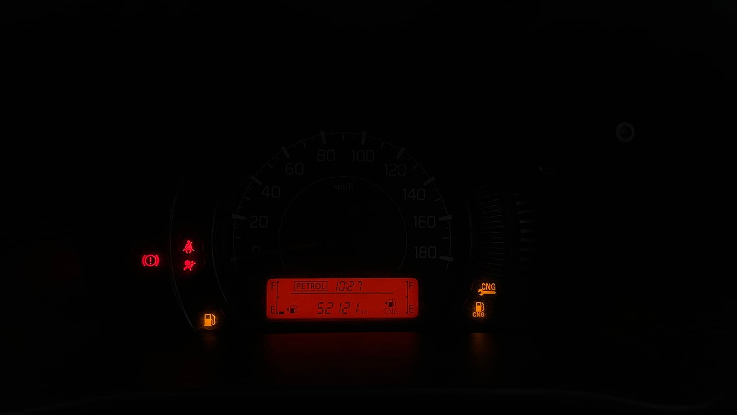 Used 2022 Maruti Suzuki Celerio VXi CNG Cng Manual interior CLUSTERMETER VIEW
